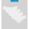 Lot de 4 Sloggi Basic+ Mini BLANC 03