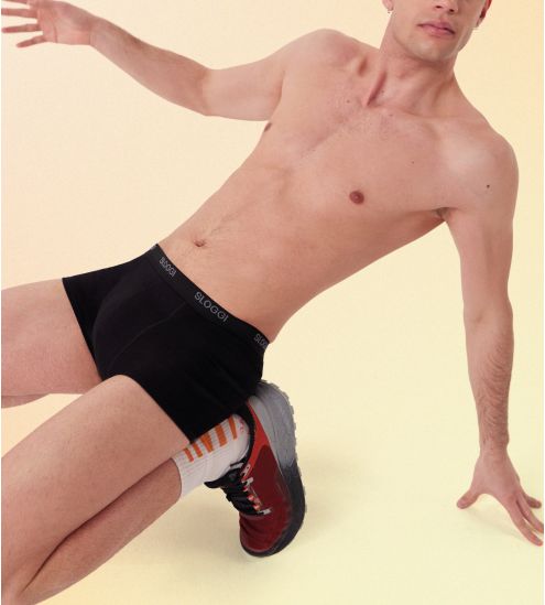 Boxer pour homme : sloggi basic NOIR 04