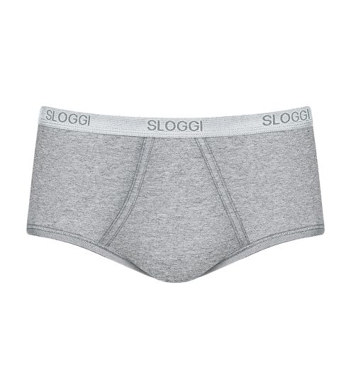 Slip Sloggi pour homme : Maxi Basic GRIS 34