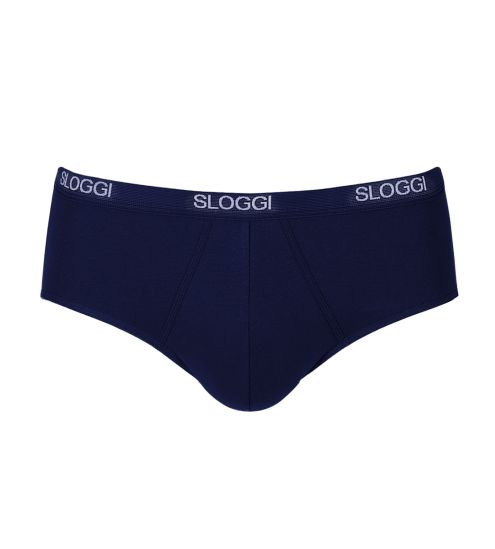 Slip Sloggi pour homme : Midi Basic MARINE 80