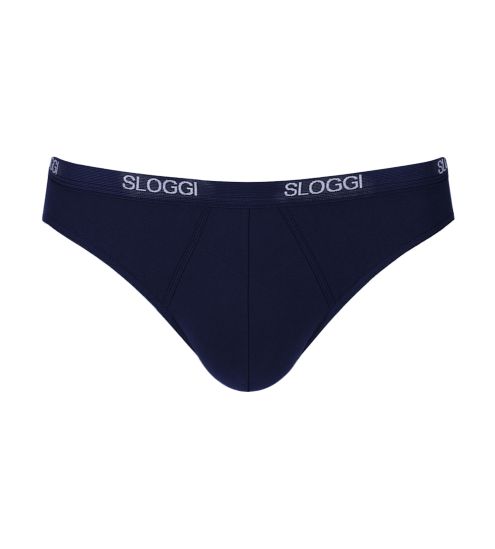 Slip Sloggi pour homme : mini Basic MARINE 80