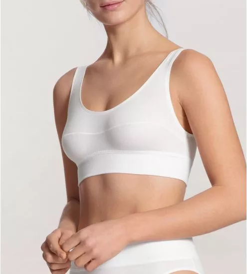 Brassière bustier Elastic BLANC
