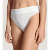 Slip brésilien Elastic en coton BLANC 001
