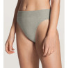 Slip brésilien Elastic en coton 96 GRIS