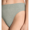 Slip brésilien Elastic en coton 96 GRIS