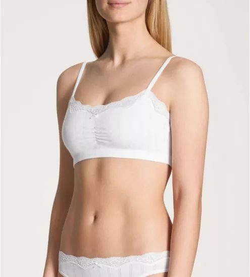 Bustier dentelle Etude Toujours Blanc