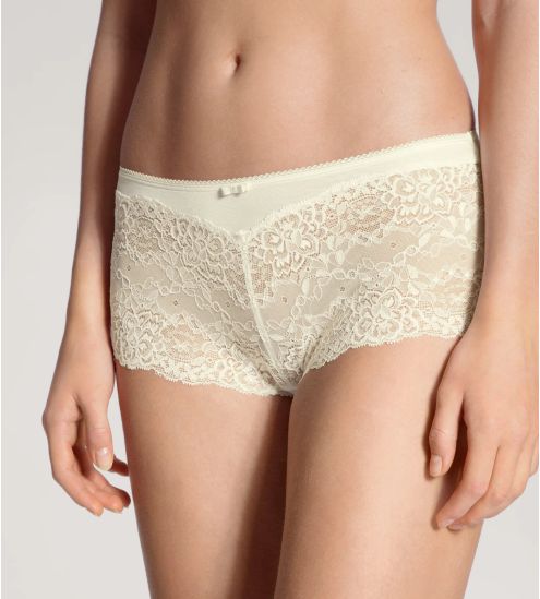 Boxer en dentelle Sweet Secrets IVOIRE 911