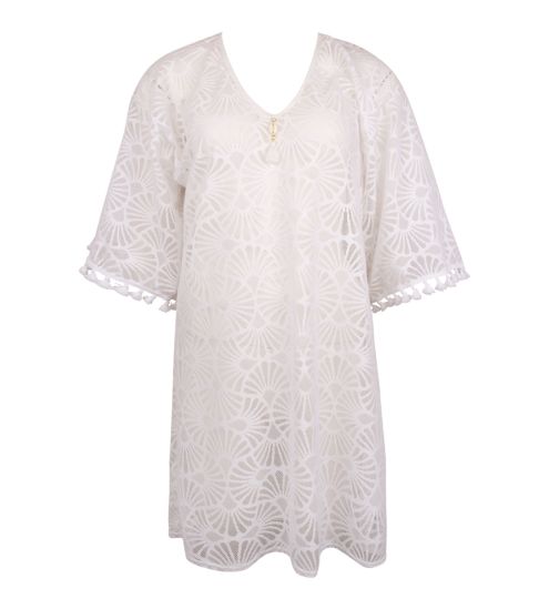 LA MUSE DENTELLE TUNIQUE 0001 blanc BLANC
