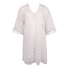 LA MUSE DENTELLE TUNIQUE 0001 blanc BLANC