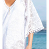 LA MUSE DENTELLE TUNIQUE 0001 blanc BLANC