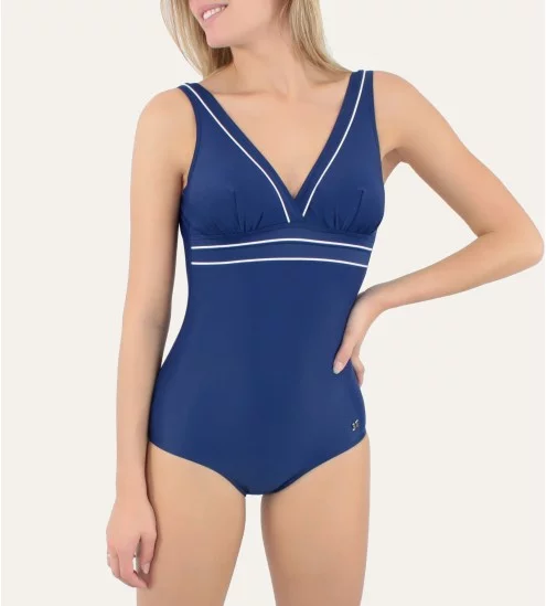 Maillot de bain 1 pièce Java MARINE