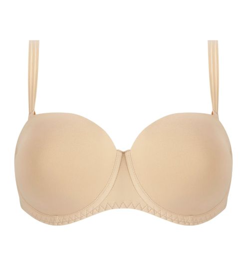 Soutien-gorge bandeau bretelles amovibles NEW APESANTEUR Skin Rosé