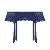 Porte-jarretelles en dentelle Rêve Bleu cosmique