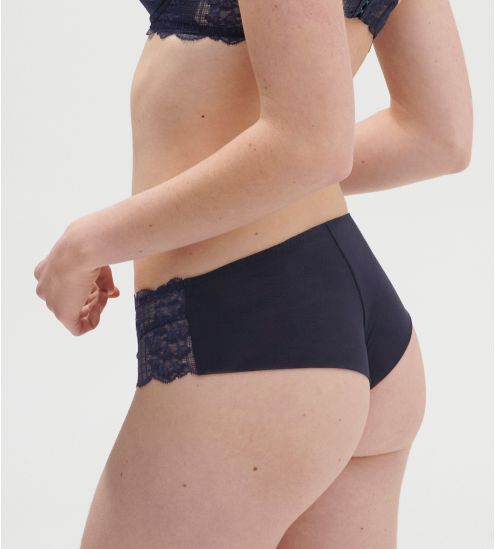 Shorty en dentelle Rêve Bleu Cosmique