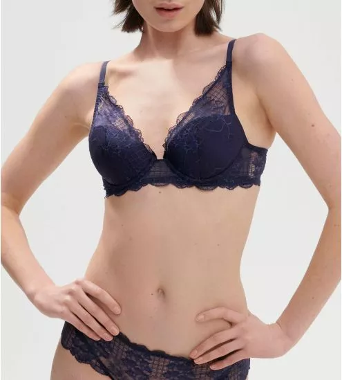 Soutien-gorge push-up Rêve Bleu cosmique