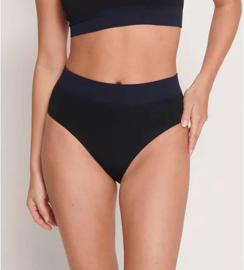 Culotte haute SLOGGI EVER INFUSED ALOE Noir