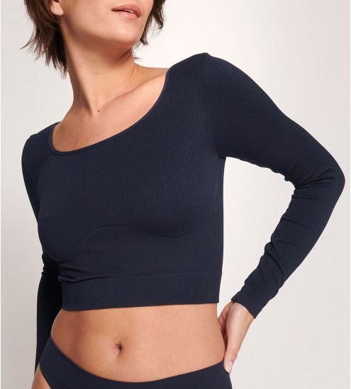T-shirt SLOGGI EVER INFUSED ALOE NOIR