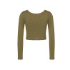 SLOGGI EVER INFUSED CBD CROP TOP ML 7309 Martini Olive