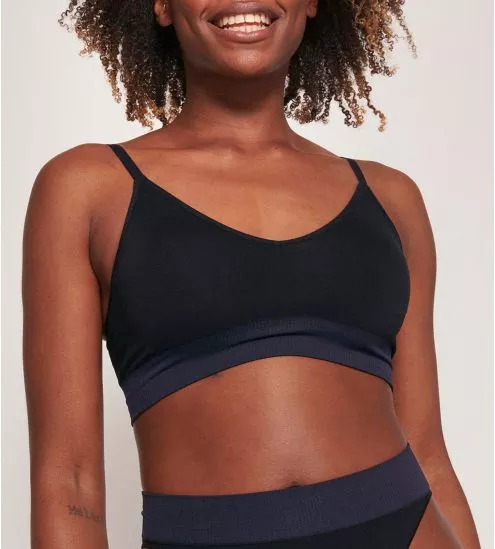 Bralette EVER INFUSED Aloe Vera Noir