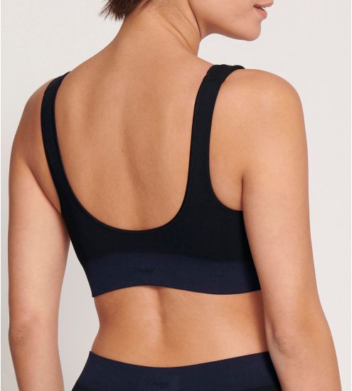 SLOGGI EVER INFUSED ALOE TOP 04 NOIR NOIR