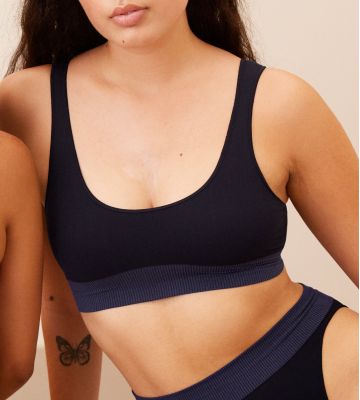 Crop top EVER INFUSED Aloe Vera Noir