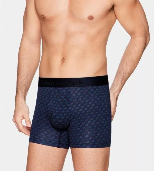 Boxer en coton pour homme Marine EDEN PARK