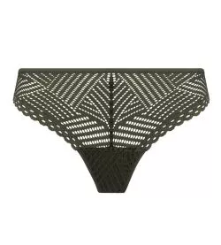 Tanga Tressage Graphic Eclat Aventure Vert
