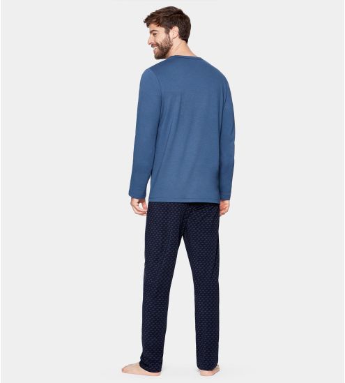 Pyjama long pour homme Marine