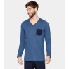 Pyjama long pour homme Marine