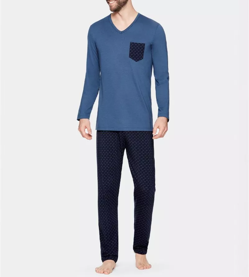 Pyjama long pour homme Marine