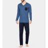 Pyjama long pour homme Marine