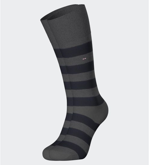 Männer graue Wollsocken der...
