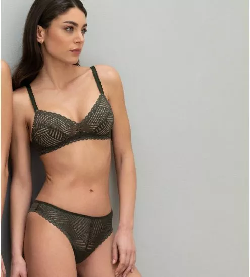 Tanga Tressage Graphic Eclat Aventure Vert