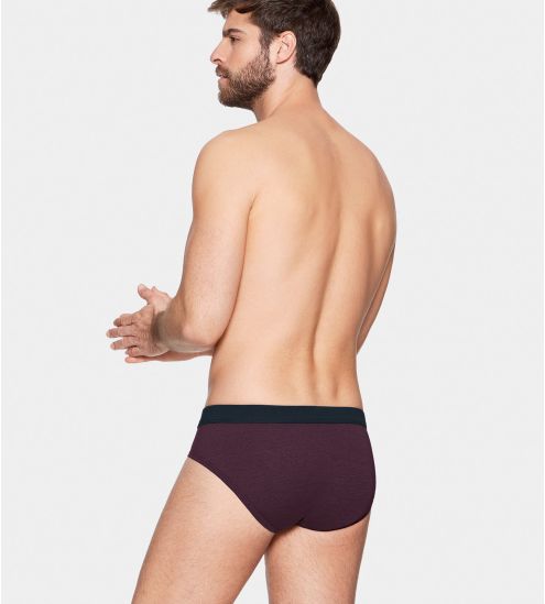Slip Ceinture Confort Bordeaux