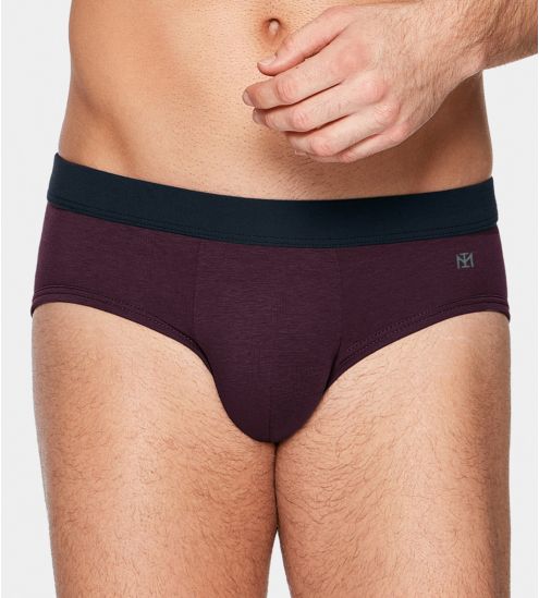 Slip Ceinture Confort Bordeaux