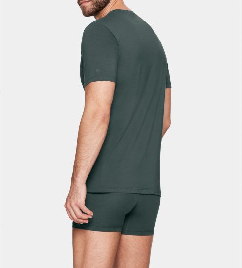 T-Shirt in der Lyocell-Bronze