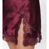 Nuisette en satin Rima Merlot