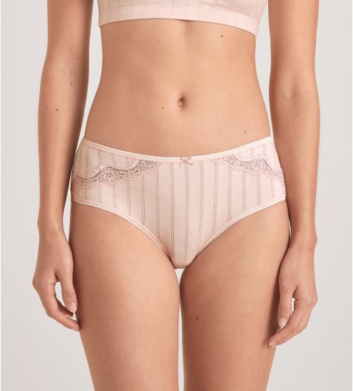 Shorty et boxer pour femme en dentelle et coton