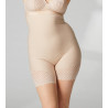 Panty taille haute Gainant Subtile Peau Rosée Beige