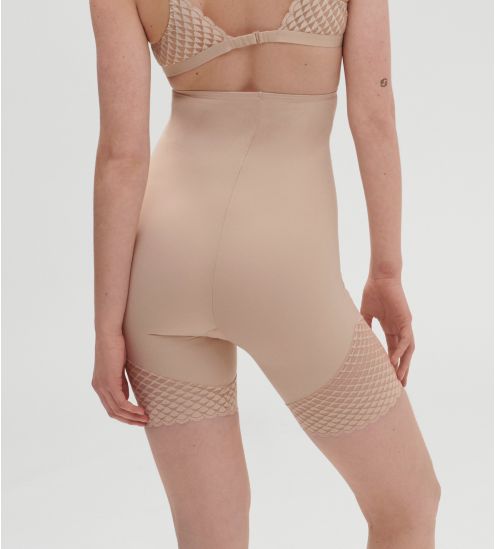 Panty taille haute Gainant Subtile Peau Rosée Beige