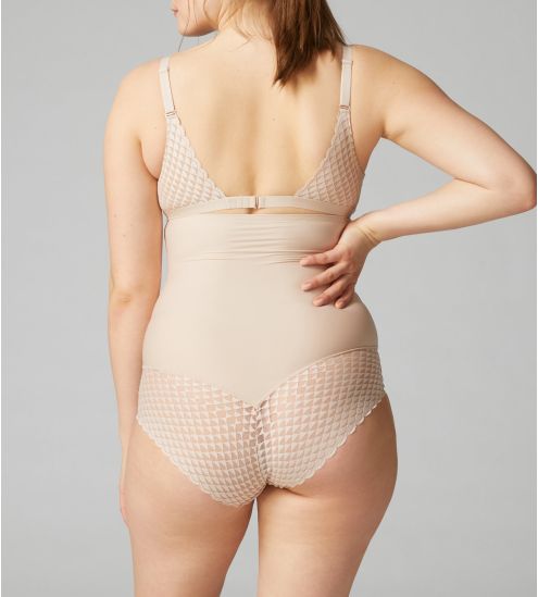Culotte taille haute Subtile Peau Rosée Beige
