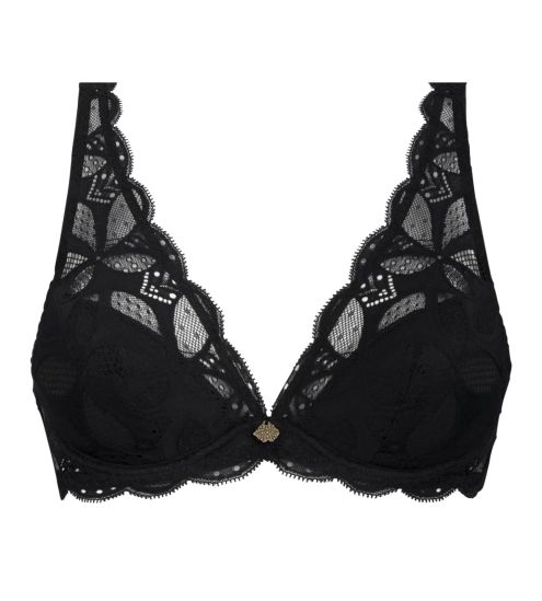 Soutien-gorge triangle 1/2 mousse Stricto Sensuelle Noir