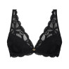 Soutien-gorge triangle 1/2 mousse Stricto Sensuelle Noir