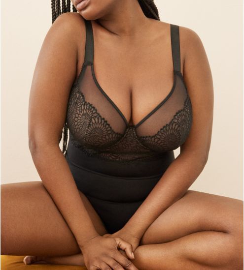 Body avec armatures Sophora BLACK