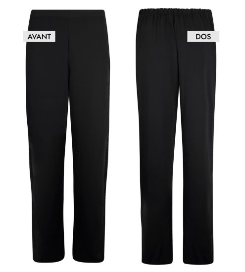 Pantalon FÉERIE COUTURE noir