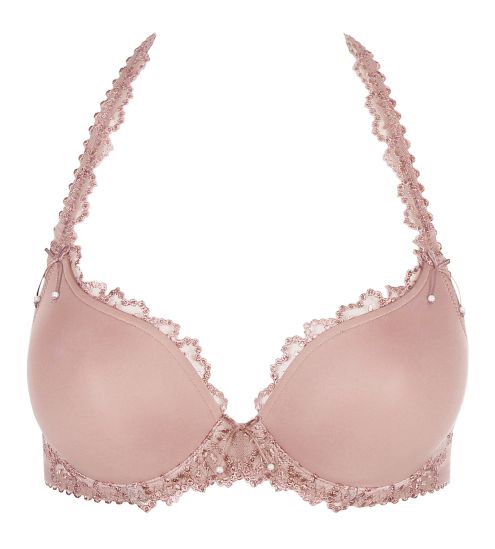 Soutien-gorge à coques Jane Bois de Rose