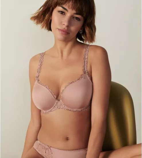 Soutien-gorge à coques Jane Bois de Rose