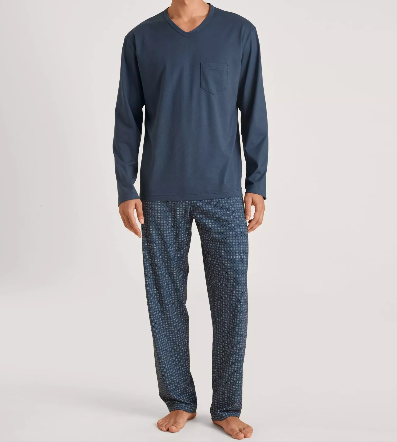 Pyjama homme col v deals