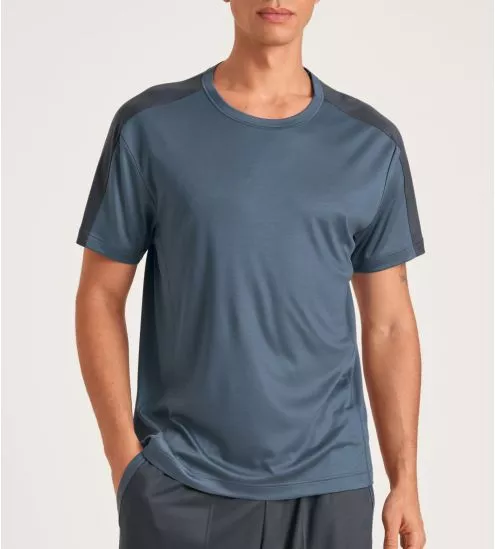 T-Shirt manches courtes Homme DSW Cooling Vintage Indigo Bleu