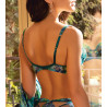 Soutien-gorge armatures Grace Aquatique Floral Aqua